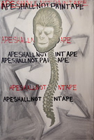 Ape Shall Not Paint Ape